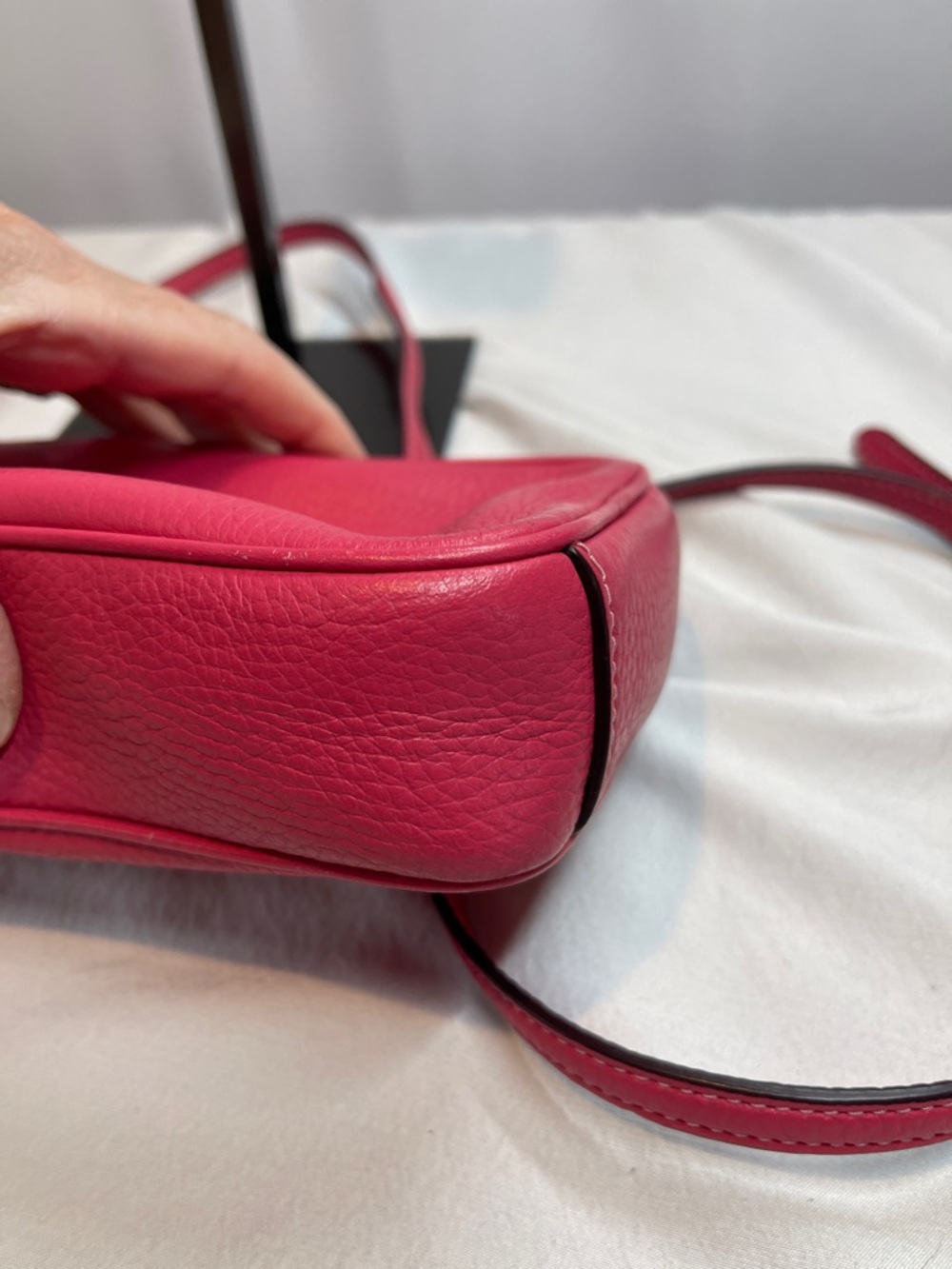 Coach M2023-C0736 North/South Zip Crossbody Leather Pink - Picture 7 of 10